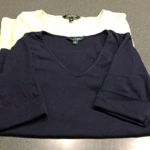 Ralph Lauren v-neck tops